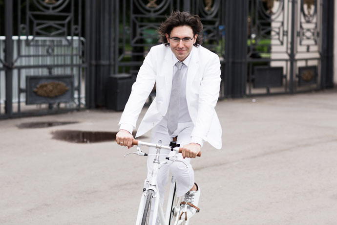 Велозаезд Strellson в парке Горького (фото 4)