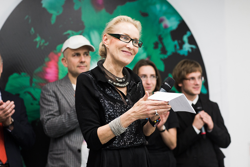 Открытие выставки Марка Куинна в Москве (фото 2)