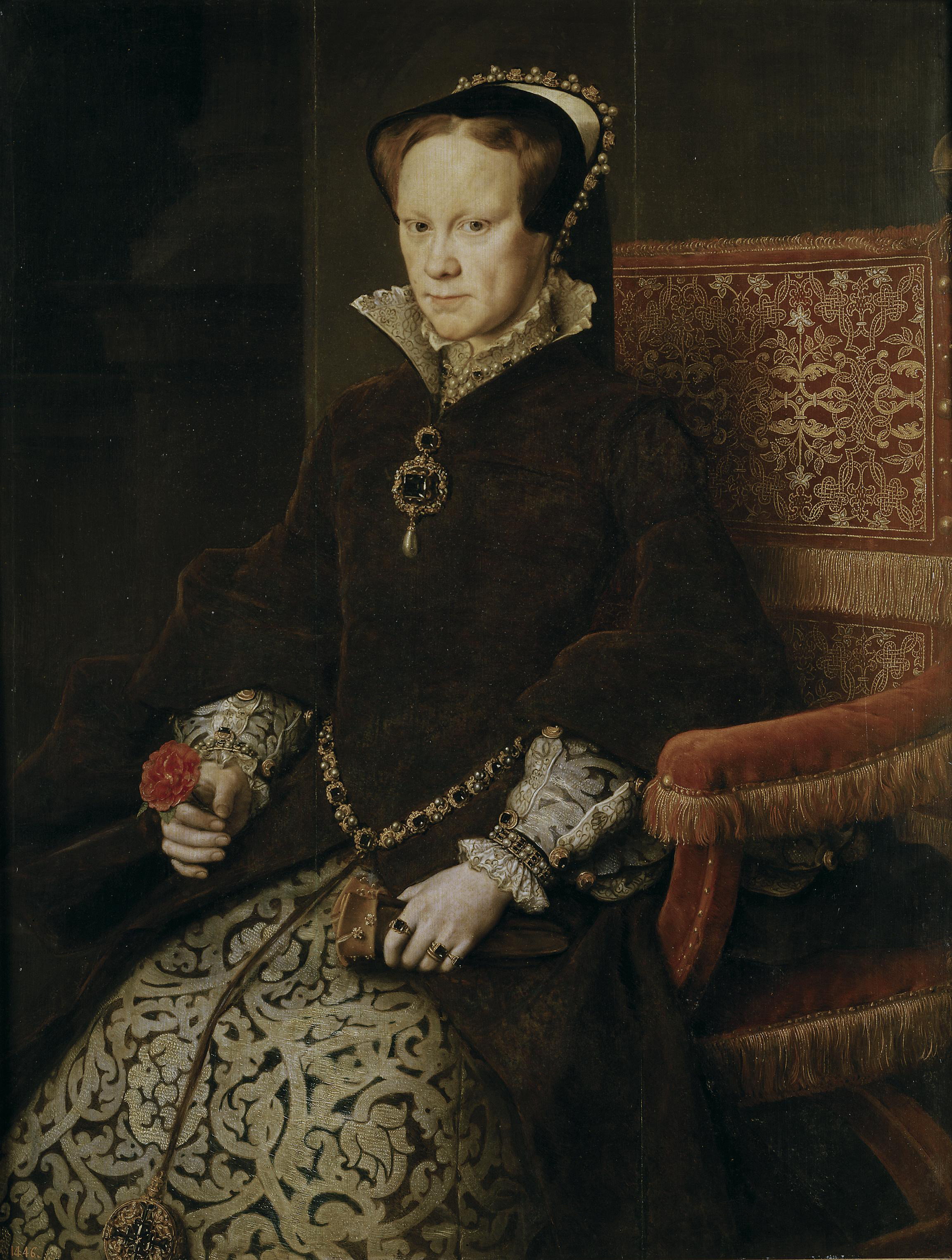Портрет Марии Тюдор, жены  Филиппа II