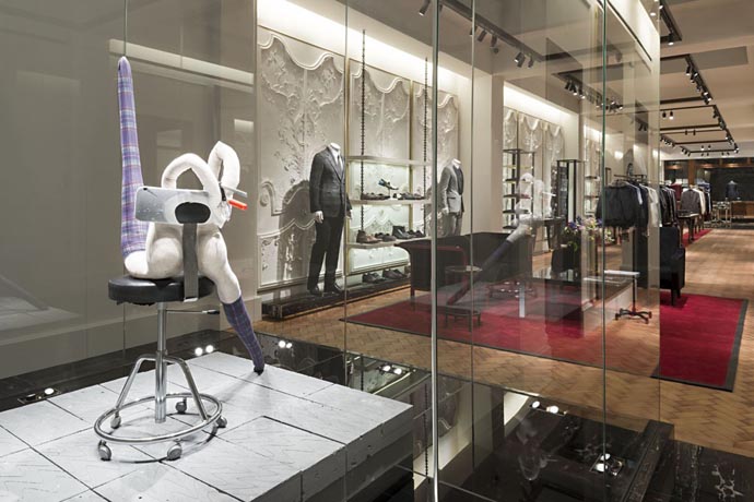 Первый мужской бутик McQueen в Лондоне (фото 4)