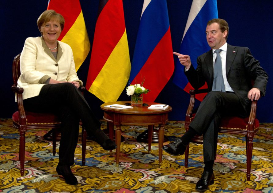 Ангела Меркель пошутила? (фото 1)