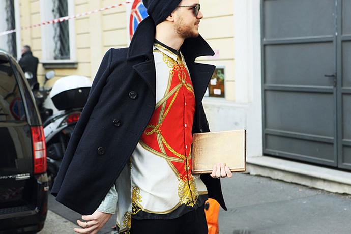 Неделя мужской моды в Милане: Streetstyle (фото 1)