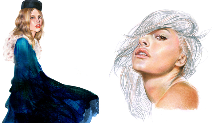 Мода в иллюстрациях. Часть 1 (фото 15)