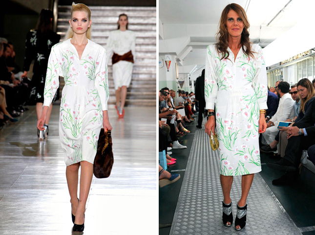 Miu Miu и Анна Делло Руссо (фото 1)