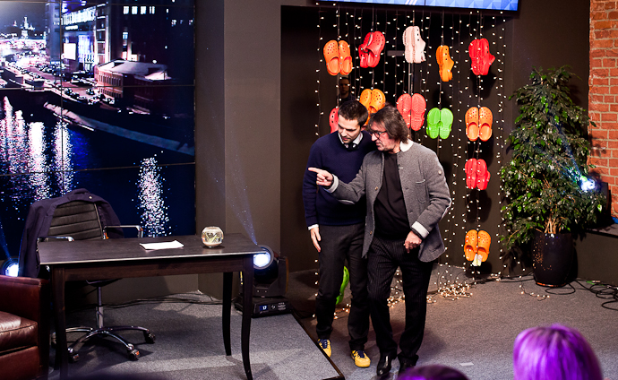 Новое вечернее шоу на "Дожде" (фото 19)