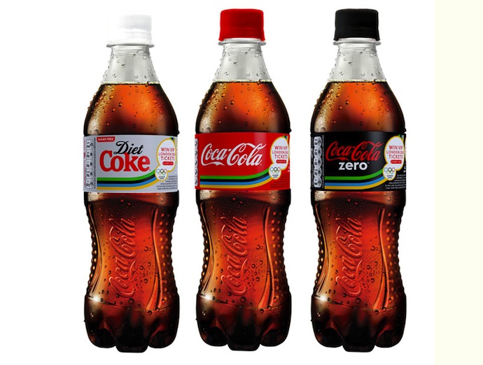 Продукцию Coca-Cola "одели" в олимпийскую форму (фото 2)