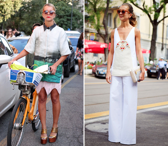 Натали Джус с велосипедом Натали Джус с велосипедом