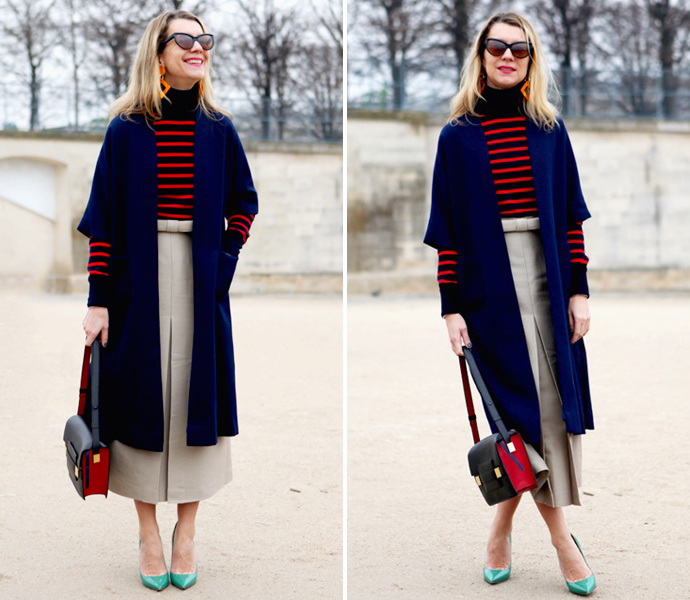 Натали Джус в пальто Натали Джус в пальто