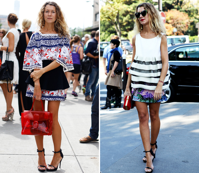 Натали Джус в короткой юбке Натали Джус в короткой юбке