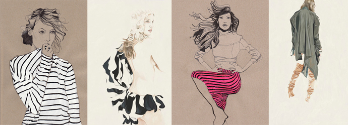 Мода в иллюстрациях. Часть 2 (фото 5)