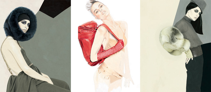 Мода в иллюстрациях. Часть 2 (фото 7)