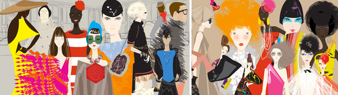 Мода в иллюстрациях. Часть 2 (фото 2)