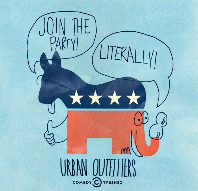 "Предвыборная" коллекция Urban Outfitters (фото 1)