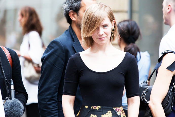 Неделя высокой моды в Париже: Streetstyle. Часть 3 (фото 6)