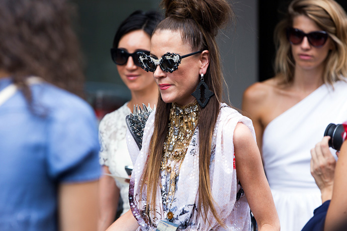 Неделя высокой моды в Париже: Streetstyle. Часть 3 (фото 12)