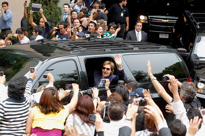 Концерт Маккартни собрал 200 тысяч зрителей (фото 1)