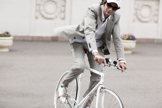 Велозаезд Strellson в парке Горького (фото 6)