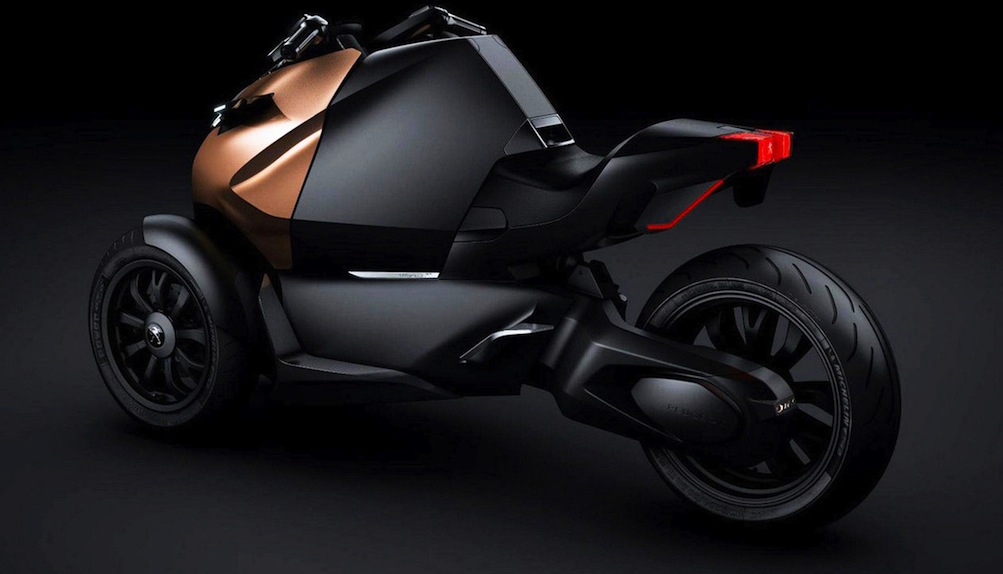 Концепт скутера Peugeot (фото 1)