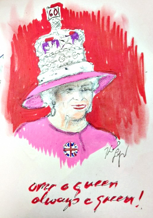 Карл Лагерфельд для газеты Metro (фото 2)