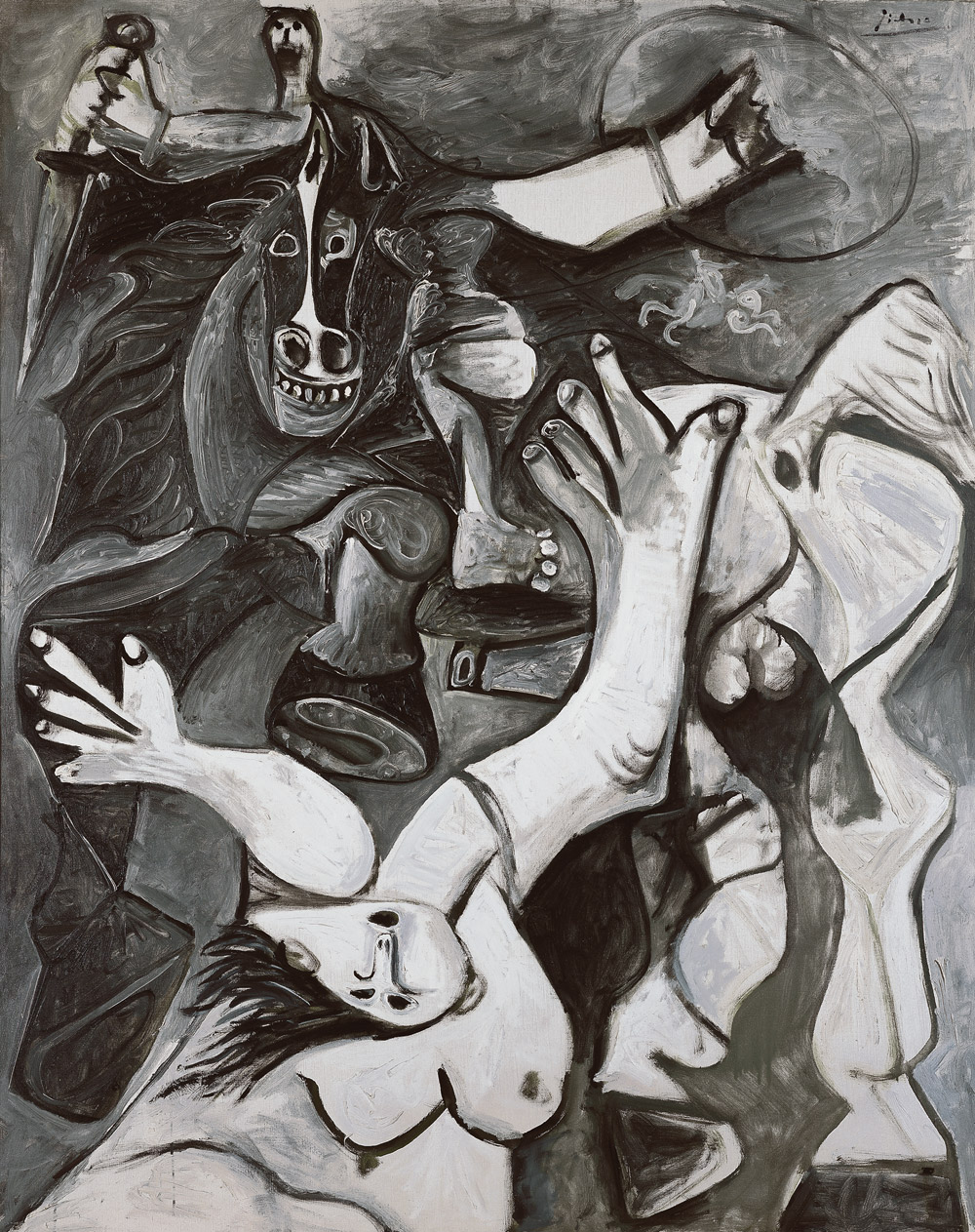 "Черно-белая" выставка Пабло Пикассо (фото 4)