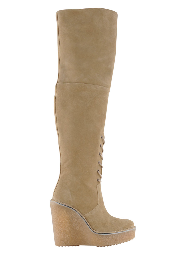 Бежевая обувь на осень (фото 20)