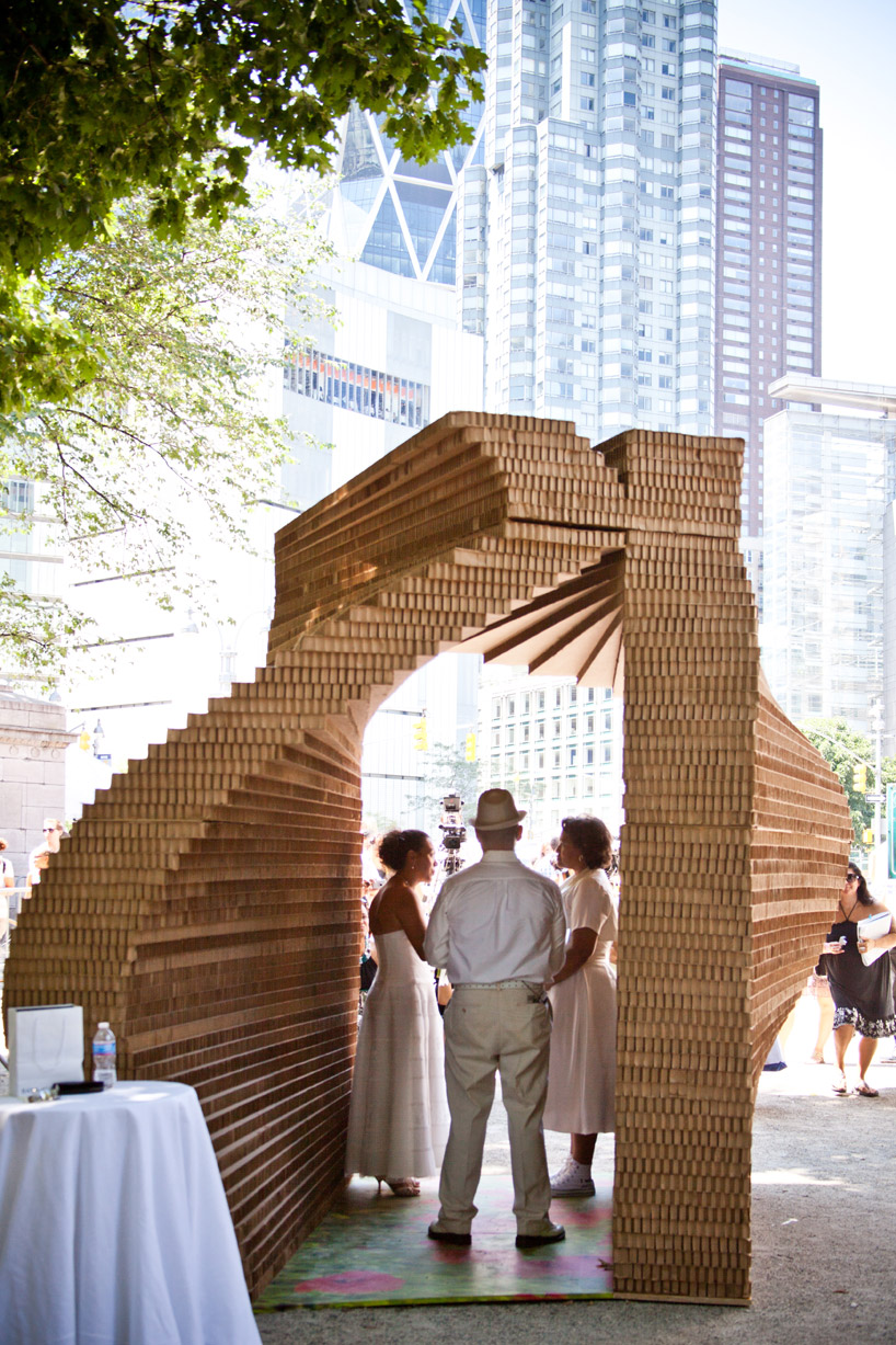 Поп-ап часовни в Центральном Парке (фото 2)