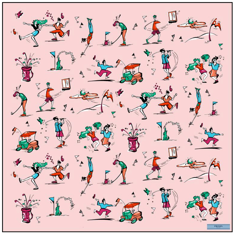 Капсульная коллекция платков Prada (фото 3)