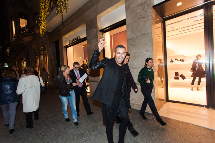 В Барселоне прошла модная ночь (фото 5)