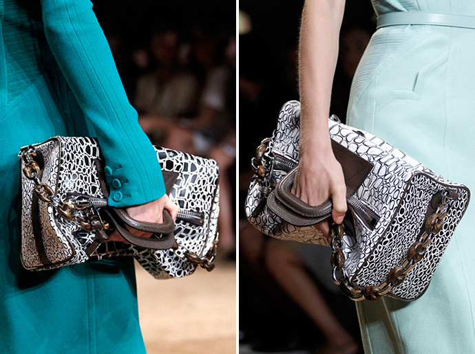 Крокодиловые сумки весны-лета 2012 (фото 8)