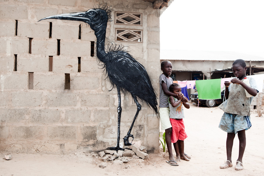 Стрит-арт в Гамбии (фото 7)