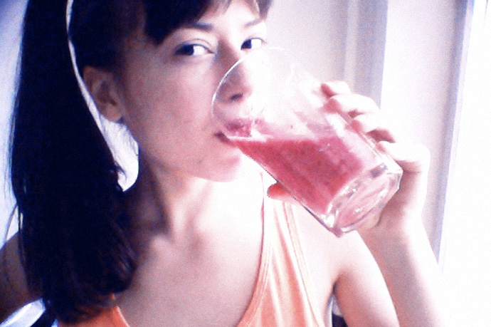 Ягодный смузи с мятой (фото 1)