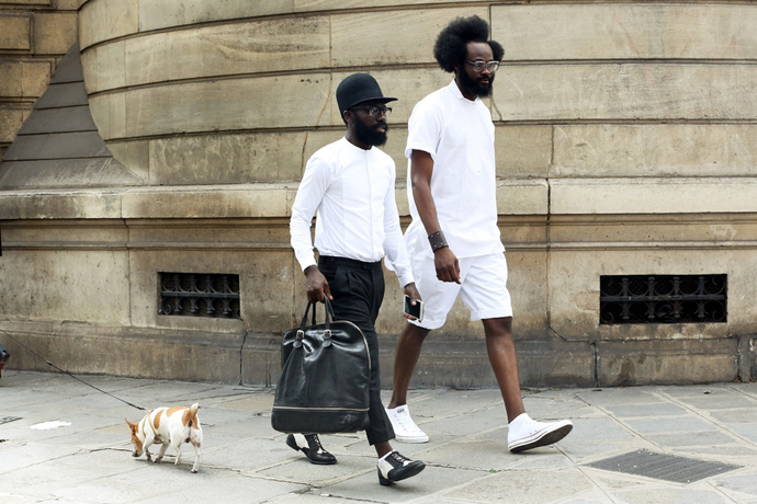 Неделя мужской моды в Париже: Streetstyle. Часть 2 (фото 2)