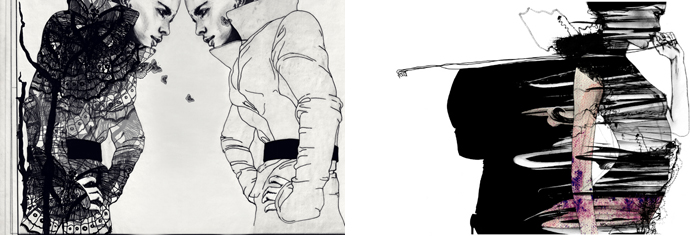 Мода в иллюстрациях. Часть 1 (фото 20)