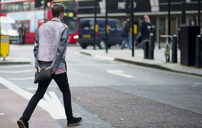 Неделя мужской моды в Лондоне: streetstyle (фото 8)