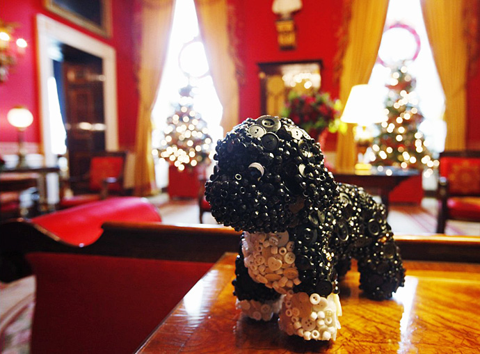 Мишель Обама готовится к Рождеству (фото 5)