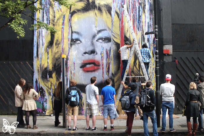 Портрет Кейт Мосс by Brainwash (фото 1)