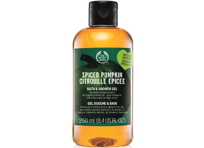 Тыквенный гель для душа от Body Shop (фото 1)