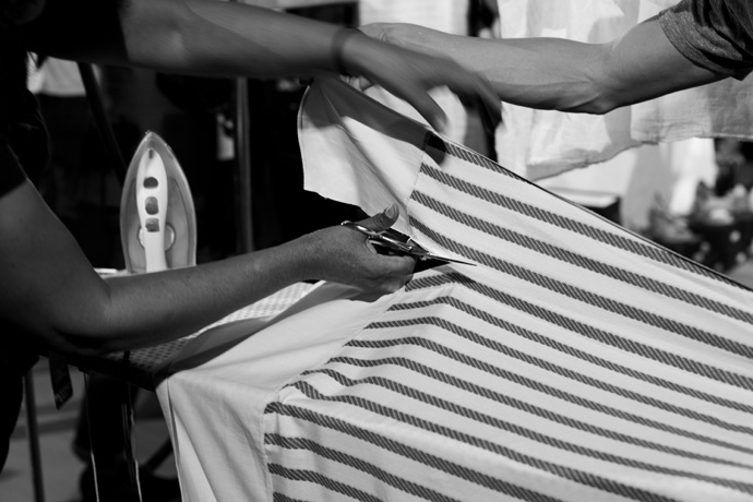 Скотт Шуман за кулисами показа Tommy Hilfiger (фото 11)