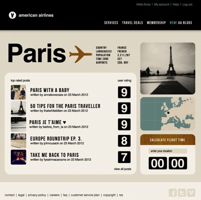 Креативный ребрендинг American Airlines (фото 3)