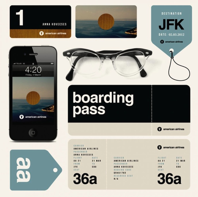 Креативный ребрендинг American Airlines (фото 6)