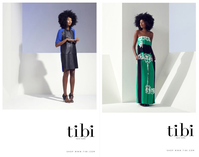 Джулия Сарр-Жамуа в лукбуке Tibi (фото 4)