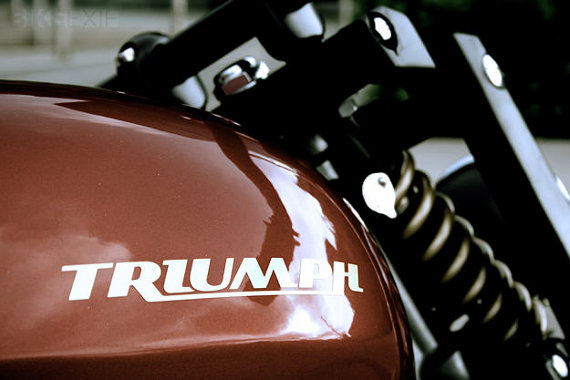Кастомизированный мотоцикл Barbour для Triumph (фото 6)