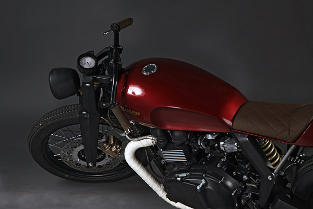 Кастомизированный мотоцикл Barbour для Triumph (фото 4)