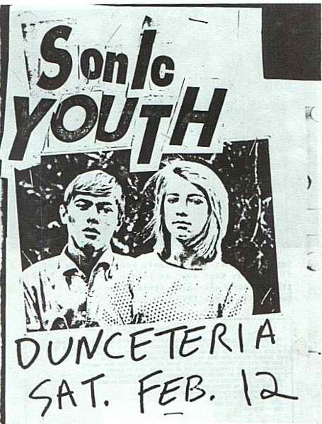 Sonic Youth: краткая история в постерах (фото 1)