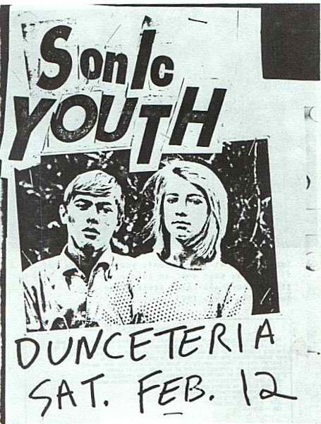 Sonic Youth: краткая история в постерах (фото 1)