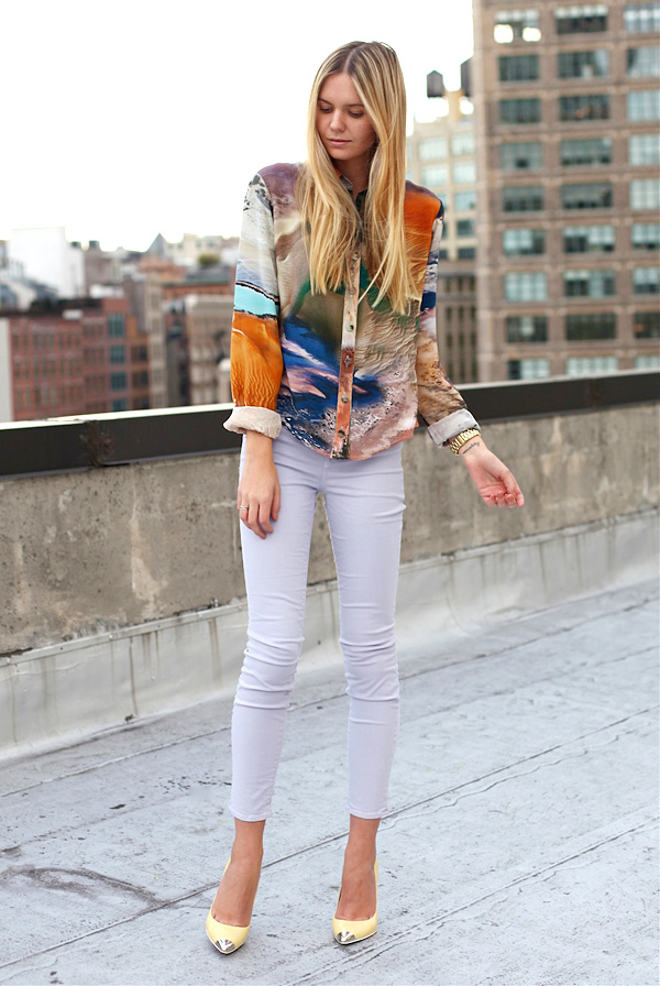 Любимая вещь модников: Metal Cap-Toe shoes (фото 10)