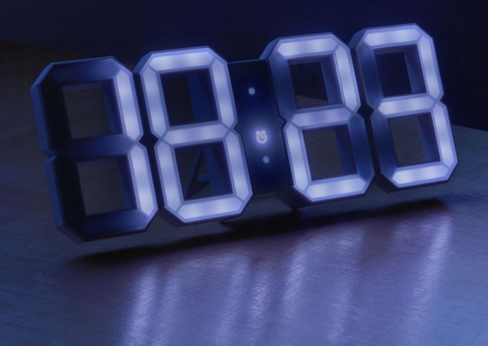 White & White Clock (фото 1)