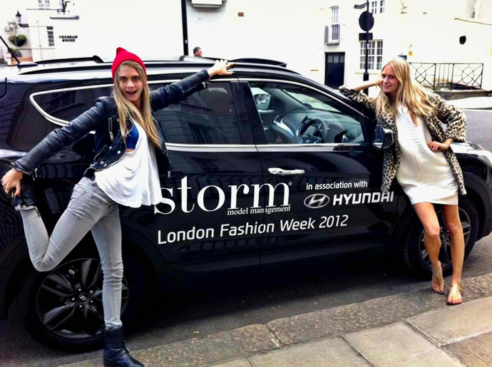 Сестры Делевинь покоряют Лондон (фото 10)