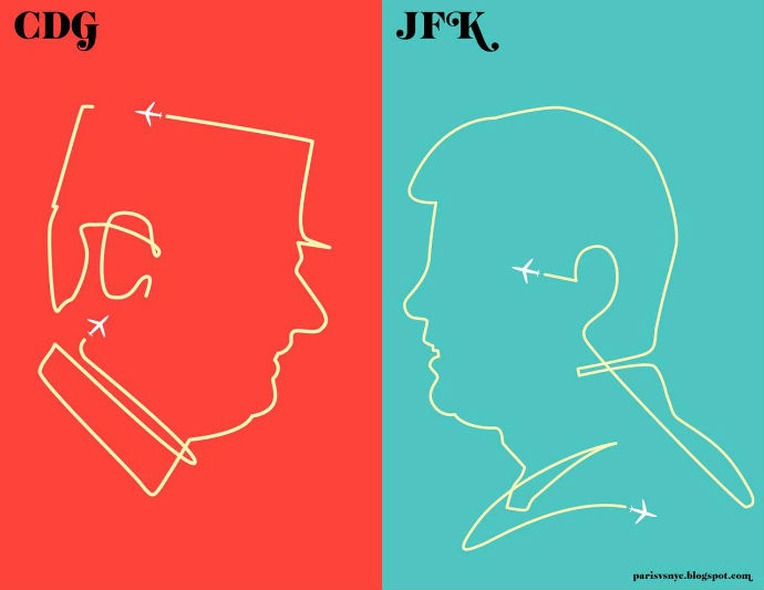 Париж VS Нью-Йорк в постерах Муратяна (фото 23)