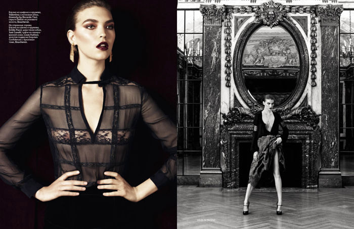 Аризона Мьюз в декабрьском Vogue Россия (фото 3)